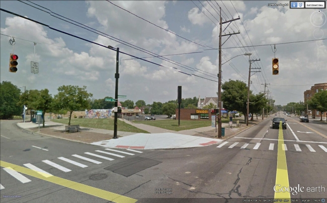 Intersection of Reading Road (US 42) & Rockdale Ave.